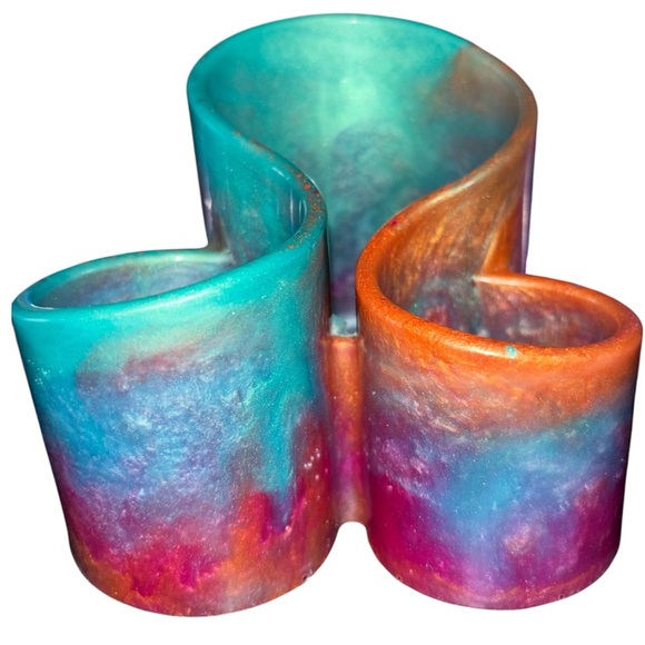 NORE’S NOVELTIES Handcrafted Home/ Office Desk Organizer -Multicolor or Solid - Picture 15 of 17